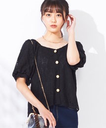 WEGO | WEGO/スクエアネックレースブラウス(シャツ/ブラウス)