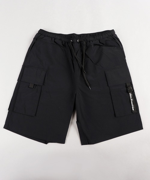 VISION STREET WEAR(ヴィジョンストリートウェア)の「VISION STREET WEAR 上下2点セットアップ サイド切替半袖Tシャツ&ナイロンカーゴショーツ SETUP(Tシャツ/カットソー・メンズ・ブラック/オフホワイト/ベージュ/ホワイト系その他・M/L/LL)」の15枚目の写真
