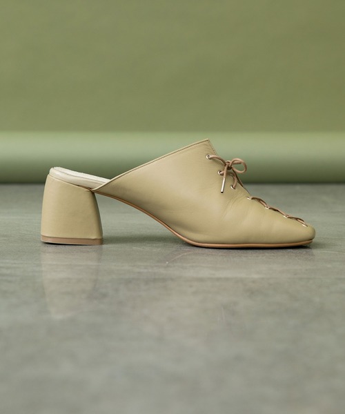 UNITED TOKYO（ユナイテッドトウキョウ）の「レースアップサボ（その他シューズ・レディース・ブラック/ベージュ・1/2）」の14枚目の写真