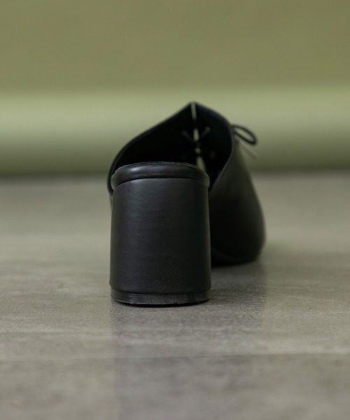 UNITED TOKYO（ユナイテッドトウキョウ）の「レースアップサボ（その他シューズ・レディース・ブラック/ベージュ・1/2）」の6枚目の写真