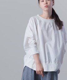 OMNES | タイプライター リブ切替ラグランプルオーバー(Tシャツ/カットソー)