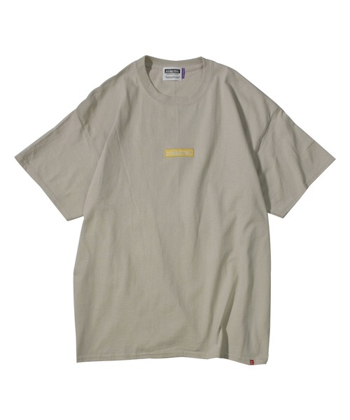 DOUBLE STEAL(ダブルスティール)の「EXPLODE BOX LOGO 半袖Tシャツ(Tシャツ/カットソー・メンズ・パープル/ベージュ/インディゴブルー/グリーン/ダークグリーン/ライトグリーン・X-LARGE/MEDIUM/LARGE)」の2枚目の写真
