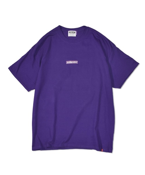 DOUBLE STEAL(ダブルスティール)の「EXPLODE BOX LOGO 半袖Tシャツ(Tシャツ/カットソー・メンズ・パープル/ベージュ/インディゴブルー/グリーン/ダークグリーン/ライトグリーン・X-LARGE/MEDIUM/LARGE)」の6枚目の写真