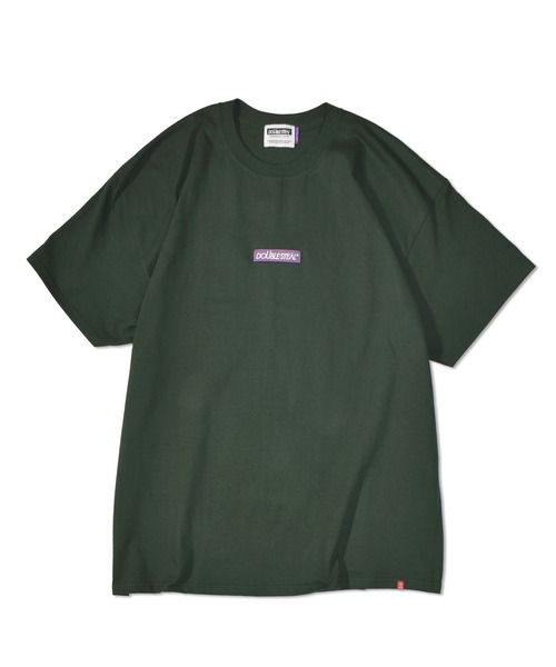 DOUBLE STEAL(ダブルスティール)の「EXPLODE BOX LOGO 半袖Tシャツ(Tシャツ/カットソー・メンズ・パープル/ベージュ/インディゴブルー/グリーン/ダークグリーン/ライトグリーン・X-LARGE/MEDIUM/LARGE)」の3枚目の写真