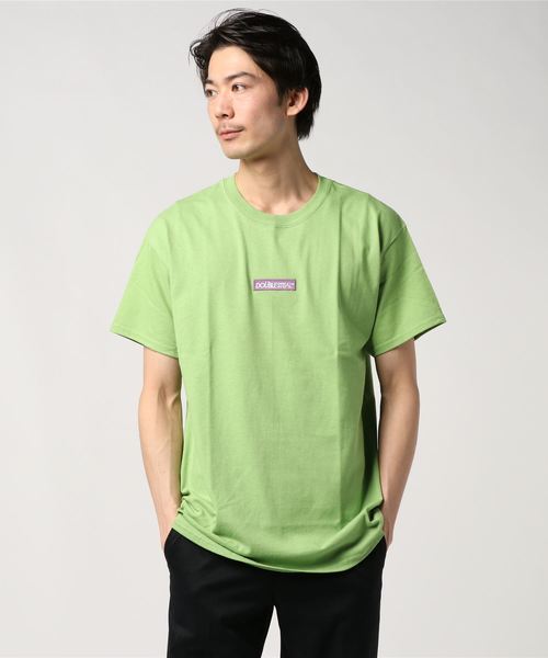 DOUBLE STEAL(ダブルスティール)の「EXPLODE BOX LOGO 半袖Tシャツ(Tシャツ/カットソー・メンズ・パープル/ベージュ/インディゴブルー/グリーン/ダークグリーン/ライトグリーン・X-LARGE/MEDIUM/LARGE)」の14枚目の写真