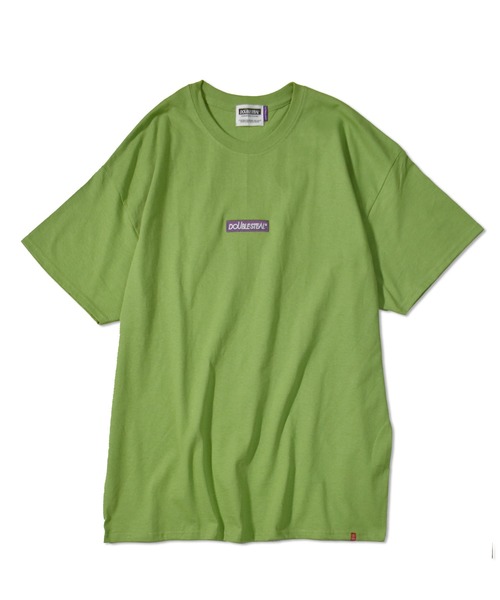 DOUBLE STEAL(ダブルスティール)の「EXPLODE BOX LOGO 半袖Tシャツ(Tシャツ/カットソー・メンズ・パープル/ベージュ/インディゴブルー/グリーン/ダークグリーン/ライトグリーン・X-LARGE/MEDIUM/LARGE)」の15枚目の写真