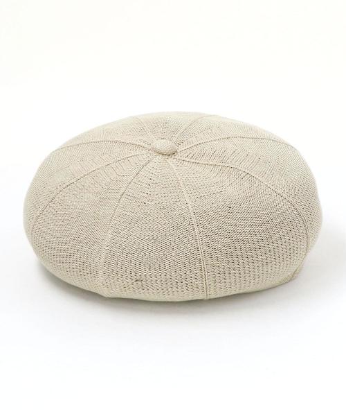 RACAL(ラカル)の「<Racal> KNIT CASQUETTE/キャスケット(キャスケット・メンズ・ベージュ/ブラック・FREE)」の6枚目の写真