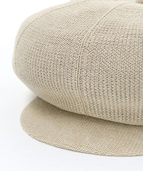 RACAL(ラカル)の「<Racal> KNIT CASQUETTE/キャスケット(キャスケット・メンズ・ベージュ/ブラック・FREE)」の5枚目の写真