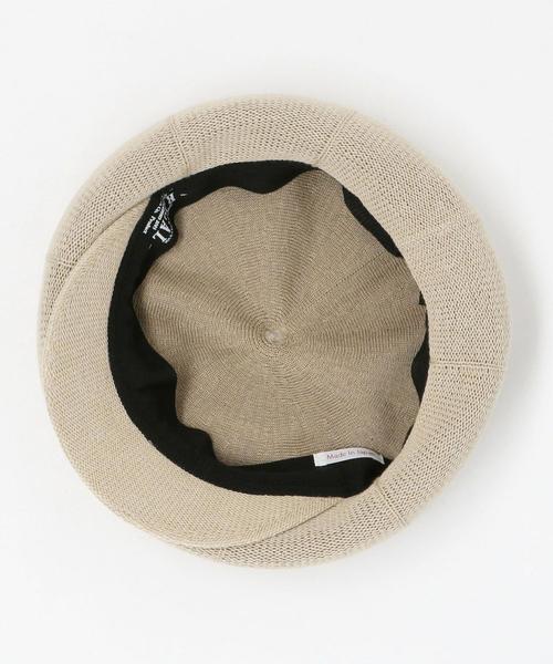 RACAL(ラカル)の「<Racal> KNIT CASQUETTE/キャスケット(キャスケット・メンズ・ベージュ/ブラック・FREE)」の3枚目の写真