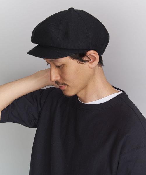 RACAL(ラカル)の「<Racal> KNIT CASQUETTE/キャスケット(キャスケット・メンズ・ベージュ/ブラック・FREE)」の9枚目の写真