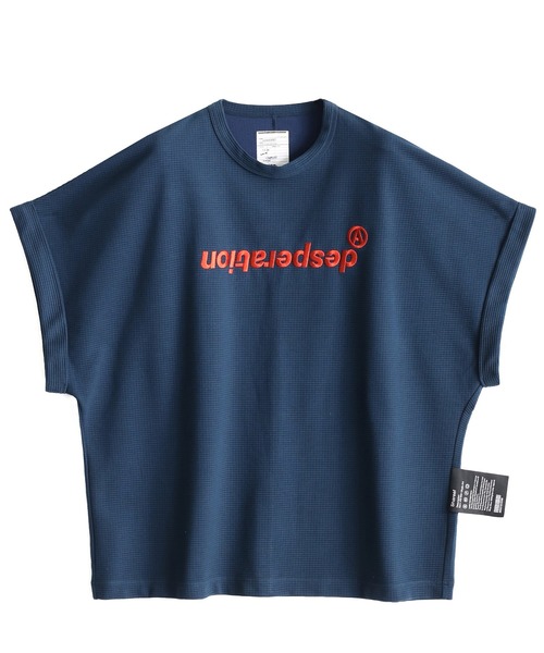 SHAREEF（シャリーフ）の「BLOCK JQ DOLMAN S/S T（Tシャツ/カットソー・メンズ・ダークグリーン/ブラック/ホワイト/ブラウン・3/2/1）」の4枚目の写真