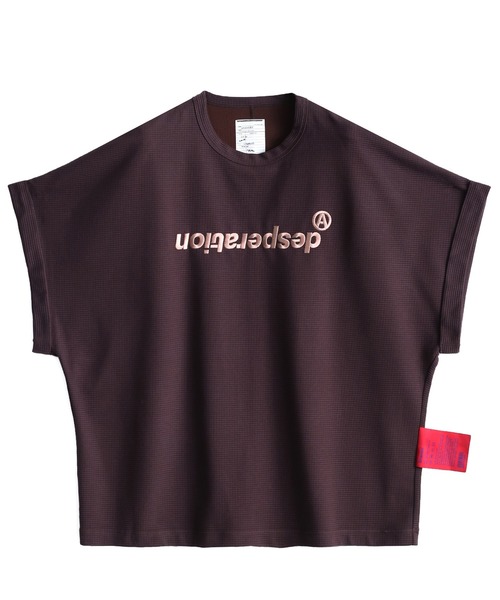 SHAREEF（シャリーフ）の「BLOCK JQ DOLMAN S/S T（Tシャツ/カットソー・メンズ・ダークグリーン/ブラック/ホワイト/ブラウン・3/2/1）」の16枚目の写真