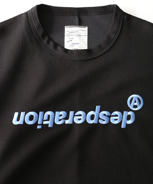 SHAREEF（シャリーフ）の「BLOCK JQ DOLMAN S/S T（Tシャツ/カットソー・メンズ・ダークグリーン/ブラック/ホワイト/ブラウン・3/2/1）」の8枚目の写真