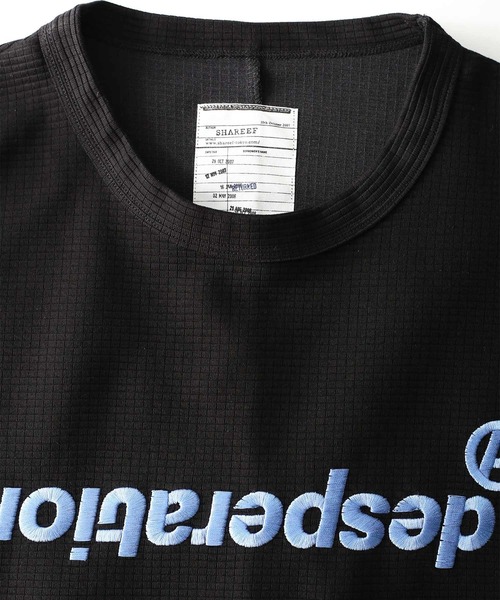 SHAREEF（シャリーフ）の「BLOCK JQ DOLMAN S/S T（Tシャツ/カットソー・メンズ・ダークグリーン/ブラック/ホワイト/ブラウン・3/2/1）」の9枚目の写真