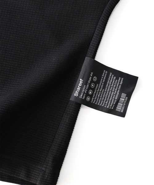 SHAREEF（シャリーフ）の「BLOCK JQ DOLMAN S/S T（Tシャツ/カットソー・メンズ・ダークグリーン/ブラック/ホワイト/ブラウン・3/2/1）」の10枚目の写真