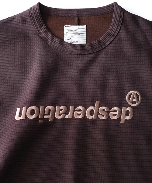 SHAREEF（シャリーフ）の「BLOCK JQ DOLMAN S/S T（Tシャツ/カットソー・メンズ・ダークグリーン/ブラック/ホワイト/ブラウン・3/2/1）」の18枚目の写真