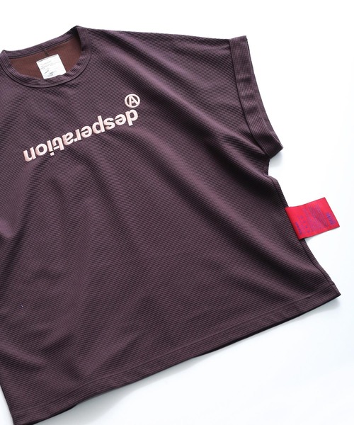 SHAREEF（シャリーフ）の「BLOCK JQ DOLMAN S/S T（Tシャツ/カットソー・メンズ・ダークグリーン/ブラック/ホワイト/ブラウン・3/2/1）」の22枚目の写真