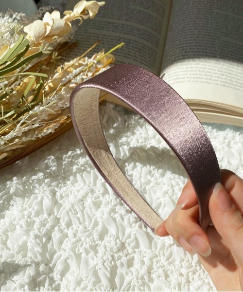 apres jour（アプレジュール）の「【apres jour × ARIAZ】カラーカチューシャ（カチューシャ・レディース・モカ/ラベンダー/スモークピンク/ライトベージュ/ライトグレー/ミント/ピンクベージュ・FREE）」の13枚目の写真