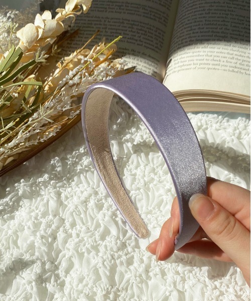 apres jour（アプレジュール）の「【apres jour × ARIAZ】カラーカチューシャ（カチューシャ・レディース・モカ/ラベンダー/スモークピンク/ライトベージュ/ライトグレー/ミント/ピンクベージュ・FREE）」の17枚目の写真