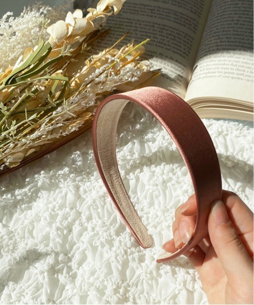 apres jour（アプレジュール）の「【apres jour × ARIAZ】カラーカチューシャ（カチューシャ・レディース・モカ/ラベンダー/スモークピンク/ライトベージュ/ライトグレー/ミント/ピンクベージュ・FREE）」の18枚目の写真