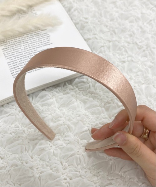 apres jour（アプレジュール）の「【apres jour × ARIAZ】カラーカチューシャ（カチューシャ・レディース・モカ/ラベンダー/スモークピンク/ライトベージュ/ライトグレー/ミント/ピンクベージュ・FREE）」の9枚目の写真