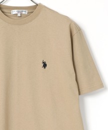 U.S. POLO ASSN./ユーエスポロアッスン ビッグシルエット ロゴ ワンポイント 刺繍 Tシャツ