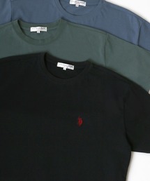 U.S. POLO ASSN./ユーエスポロアッスン ビッグシルエット ロゴ ワンポイント 刺繍 Tシャツ