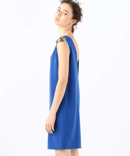 MAISON GUILLEMETTE フリルスリーブワンピース