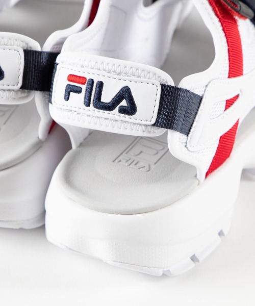 FILA(フィラ)の「WEGO/FILA ディスラプターSD(サンダル・メンズ・ホワイト・SMALL/MEDIUM/LARGE/X-LARGE/X-SMALL)」の6枚目の写真