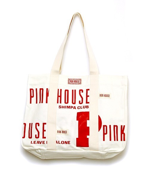 House ピンクハウス のトートバッグ ピンクハウスbigロゴトートバッグ 103pbg179 を購入できます Pink バッグピンクハウス Bigロゴトートバッグ
