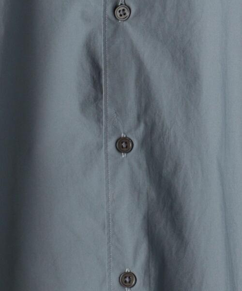 BEAUTY&YOUTH UNITED ARROWS（ビューティーアンドユースユナイテッドアローズ）の「BY タイプライター バンドカラー テーパード シャツ（シャツ/ブラウス・メンズ・ホワイト/ブラック/モカ/コバルトブルー・SMALL/MEDIUM/LARGE/X-LARGE）」の19枚目の写真