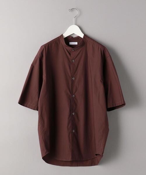 BEAUTY&YOUTH UNITED ARROWS（ビューティーアンドユースユナイテッドアローズ）の「BY タイプライター バンドカラー テーパード シャツ（シャツ/ブラウス・メンズ・ホワイト/ブラック/モカ/コバルトブルー・SMALL/MEDIUM/LARGE/X-LARGE）」の18枚目の写真