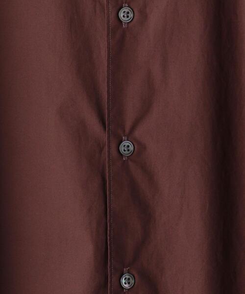 BEAUTY&YOUTH UNITED ARROWS（ビューティーアンドユースユナイテッドアローズ）の「BY タイプライター バンドカラー テーパード シャツ（シャツ/ブラウス・メンズ・ホワイト/ブラック/モカ/コバルトブルー・SMALL/MEDIUM/LARGE/X-LARGE）」の16枚目の写真