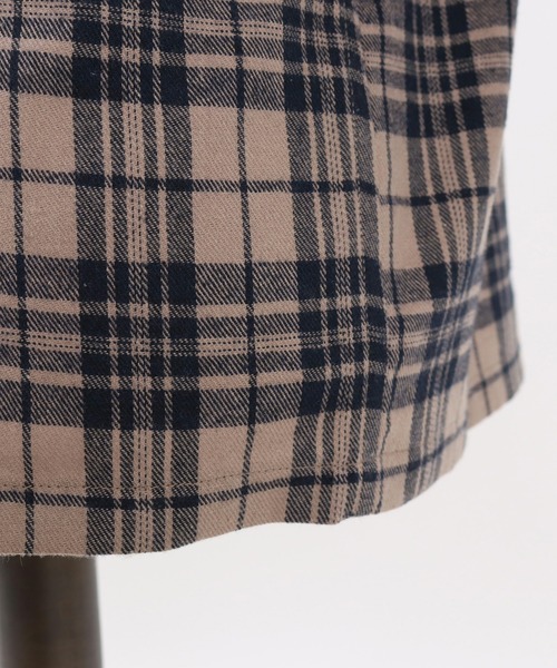 CAMBIO（カンビオ）の「ms4406-チェックシャツ（シャツ/ブラウス・メンズ・ホワイト/ブラウン/ベージュ・S/M/L）」の17枚目の写真