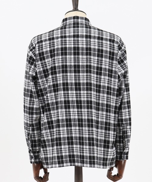 CAMBIO（カンビオ）の「ms4406-チェックシャツ（シャツ/ブラウス・メンズ・ホワイト/ブラウン/ベージュ・S/M/L）」の21枚目の写真