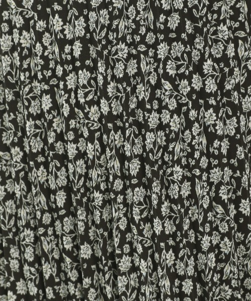 LOWRYS FARM（ローリーズファーム）の「キャシャミエプリーツスカート　893999（スカート・レディース・ブラック/ブラウン/グリーン・FREE）」の9枚目の写真