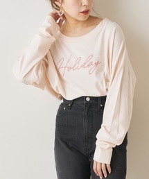 HolidayロゴロンT