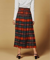 新品 DOUBLE STANDARD CLOTHING シャギー スカート 赤 スカート