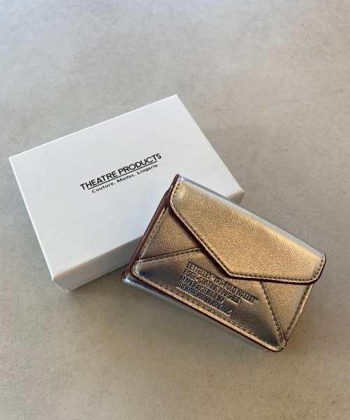 THEATREPRODUCTS 三つ折財布 THEATRE PRODUCTS（シアタープロダクツ）の「TRI-FOLD MINI WALLET