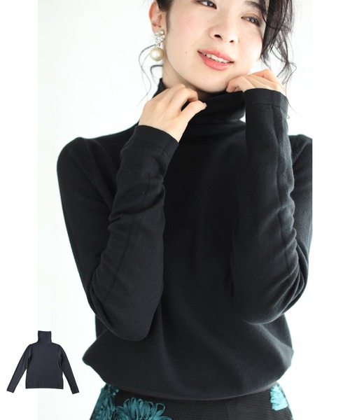 Dim moire くしゅくしゅニットトップス DimMoire【ディムモアール】くしゅくしゅニットトップス