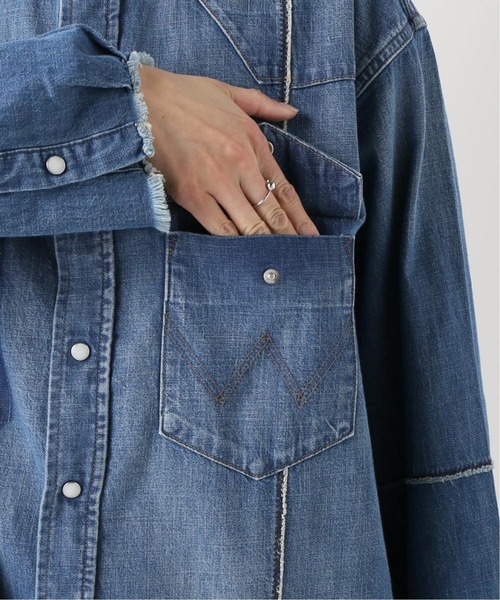 JOINT WORKS - Wrangler カットオフリメイクシャツ デニム Wrangler（ラングラー）の「【Wrangler/ラングラー】 カットオフ