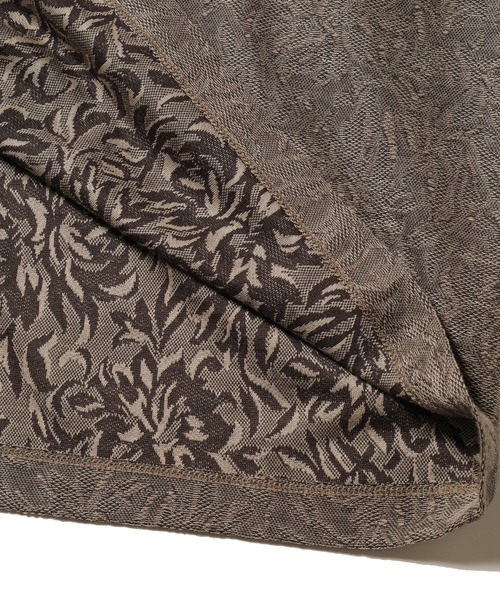 MEN'S BIGI(メンズビギ)の「ボタニカルジャガードメッシュ調カットソー(Tシャツ/カットソー・メンズ・チャコールグレー/ベージュ/グリーン・01/02/03)」の20枚目の写真