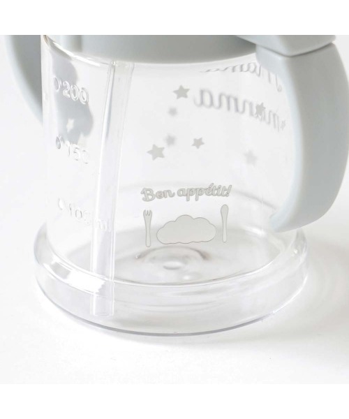 10mois（ディモワ）の「10mois mamamanma ストローマグ（マグ/哺乳瓶/お食事グッズ・キッズ・ライトグレー・ONE SIZE）」の11枚目の写真