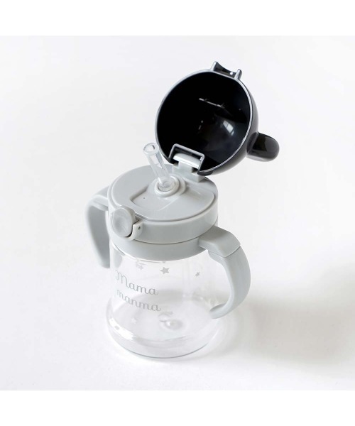 10mois（ディモワ）の「10mois mamamanma ストローマグ（マグ/哺乳瓶/お食事グッズ・キッズ・ライトグレー・ONE SIZE）」の12枚目の写真