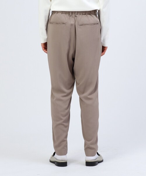 tk.TAKEO KIKUCHI（ティーケータケオキクチ）の「◆【WEB限定】ナメラカテーパードパンツ（その他パンツ・メンズ・ブラック/カーキ/ベージュ・01/02/03）」の12枚目の写真