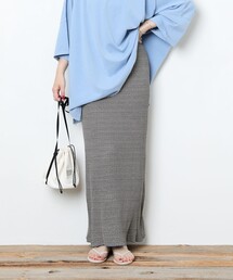 FREAK'S STORE | ▽【WEB限定】タックリブボーダーフレアスカート(スカート)