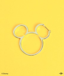 e.m.(C[G)Mickey Mouse silhouette hoop pierce(sAXiЎpj)