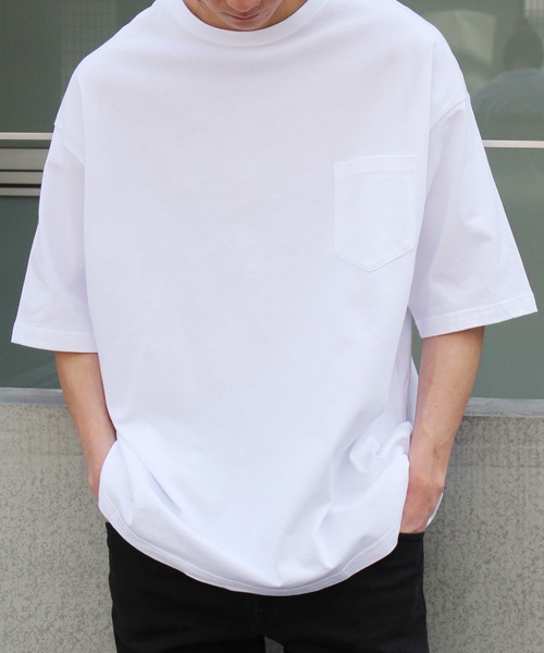 United Athle（ユナイテッドアスレ）の「【UNITED ATHLE】ユナイテッドアスレ ビッグシルエットポケットショートスリーブTシャツ 5008（Tシャツ/カットソー・メンズ・ブラック/ベージュ/ネイビー/グレー/ホワイト/グリーン・M/L/XL）」の17枚目の写真