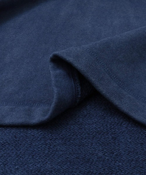 WORK NOT WORK URBAN RESEARCH（ワークノットワークアーバンリサーチ）の「WORK NOT WORK　藍染×テーチギ染スウェット（スウェット・メンズ・ブルー系その他・SMALL/MEDIUM/LARGE/X-LARGE）」の6枚目の写真
