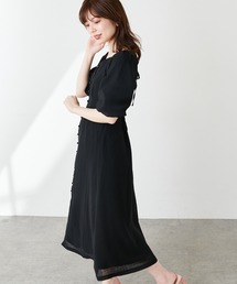 natural couture | バルーンスリーブガーリーワンピース(ワンピース)